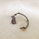 銀製の鈴『うさぎ』(シルバー925) 縁起物・お守り・魔除け