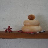 木の鏡餅【受注製作品】の画像
