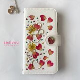 人気＊ かすみ草のスマホケース Phone12 iPhone12pro iPhone12promax iPhone13