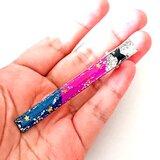 お星さまに恋する猫のヘアクリップ