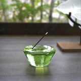 いぐさガラスのお香立て