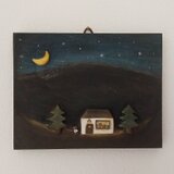 山のお店　　かべかざり