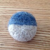 和カロン 灰青×生成