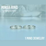 ミンサー指輪　-末広がり-