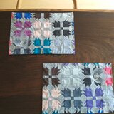 パッチワークランチョンマット　ペア　