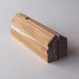 夏の家（木のオブジェ・一輪挿し）