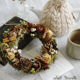 Fall Wreath ～森の宝物 ２～　１8cm