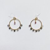 アイオライトイヤリングマスクチャーム