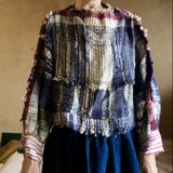 袖口のカフスが可愛らしいウールのプルオーバー