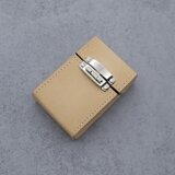 レザーシガレットケース（ヌメ革使用・プレーン）