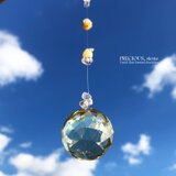 40cm✶アラゴナイトシンプルサンキャッチャー