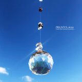 40cm✶スモーキークォーツシンプルサンキャッチャー