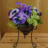 パンジーカゴアレンジ