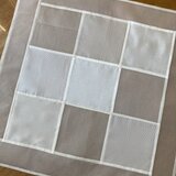 白一色のポジャギ