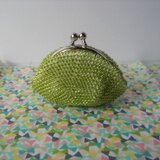 Beaded Purse --Shine Muscat-- (Petite)