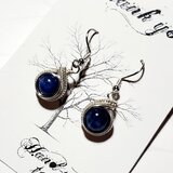 カイヤナイト☆一粒フックピアス