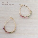 トルマリン ピアス