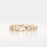 Slice diamond full eternity ring