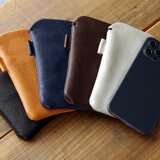 《LIONA》レザースリーブケース Large　iPhone・スマホケース　《5colors》　