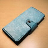 【受注製作】手帳型スマートフォンケース　本革総手縫い