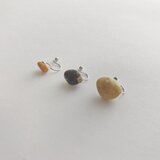 Pebble of the day 　/　 今日の小石　(イヤリング)　E-3