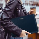 iPad Pro12.9インチ用スリーブ イタリアンNAPAレザー – アトランティスブルー【父の日、誕生日ギフトに】