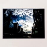 青な空ポスター　シュッと