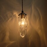 ランプシェード　氷柱　小