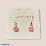 ドロップビーズのピアス