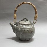 灰釉土瓶　600　No.2