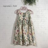フラワープリントワンピース【120ｃｍ】