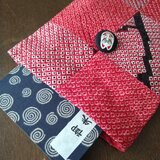 着物リメイク　御朱印帳ケース