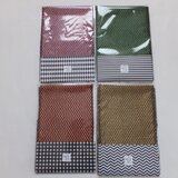 半襟「ネオキュービック」4色　リバーシブル