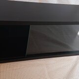 ガラスディスプレーケース　ブラックポリ材