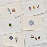 夏のポストカード6枚セット・お好きな組み合わせでの画像