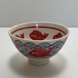T様ご予約品　お茶碗　めで鯛碗① (c)