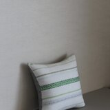 クッション(グリーンボーダーの刺し子)の画像