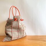 am382 BIGキューブトートオレンジ