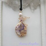 Aさま  ティファニーストーン天使のペンダント