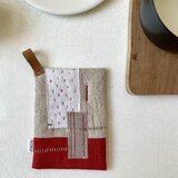 赤い小さななべつかみ　5