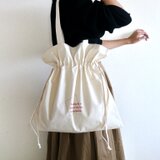 巾着トートバッグ