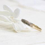 『小人の落とし物』k18YGイエローゴールド×k18WGホワイトゴールドのコンビネーションリング