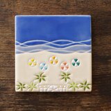 海辺のパラソル  Parasol Playero