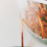 シンプル三日月ピアス