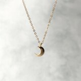 クレッセントムーンネックレス　14kgf　