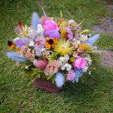 花かごアレンジ