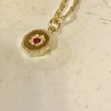 OCTAGON✳︎ルビーネックレス✳︎SV925