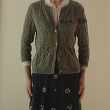 カーディガン　～葉っぱ～