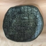 幾何文染付の器　　Aの画像
