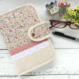 母子手帳ケース（Mサイズ）お薬手帳や通帳にも◆ピンク系